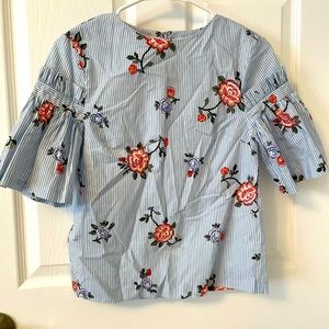 H&M floral blouse